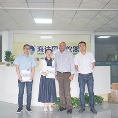 德國工程師來訪海達儀器進行技術(shù)交流